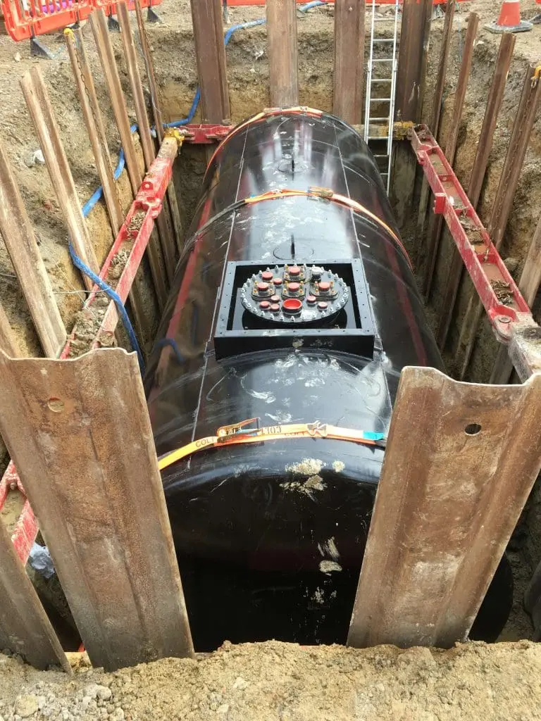 undergroung fuel tank